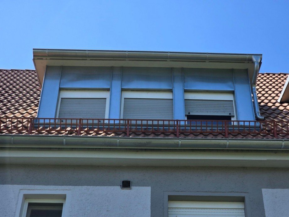 Gauben Gartenseite Dachgeschosswohnung Kenzingen