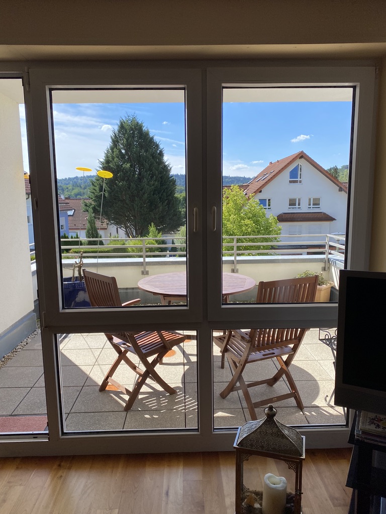 Balkon Erdgeschosswohnung Pforzheim