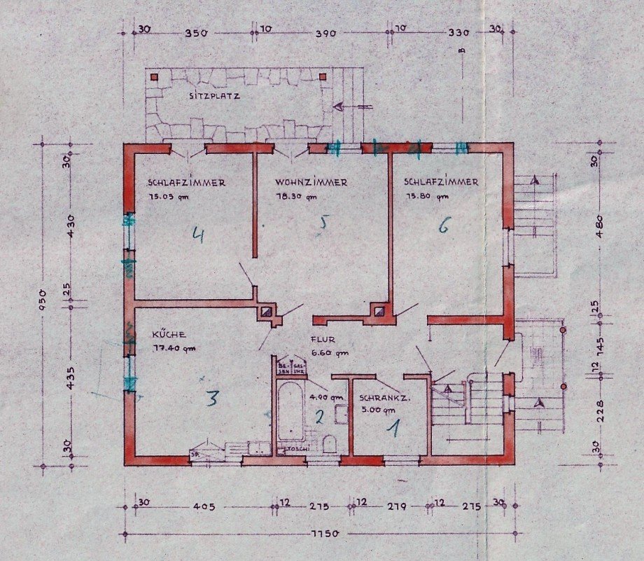 GR EG Mehrfamilienhaus Freiburg im Breisgau