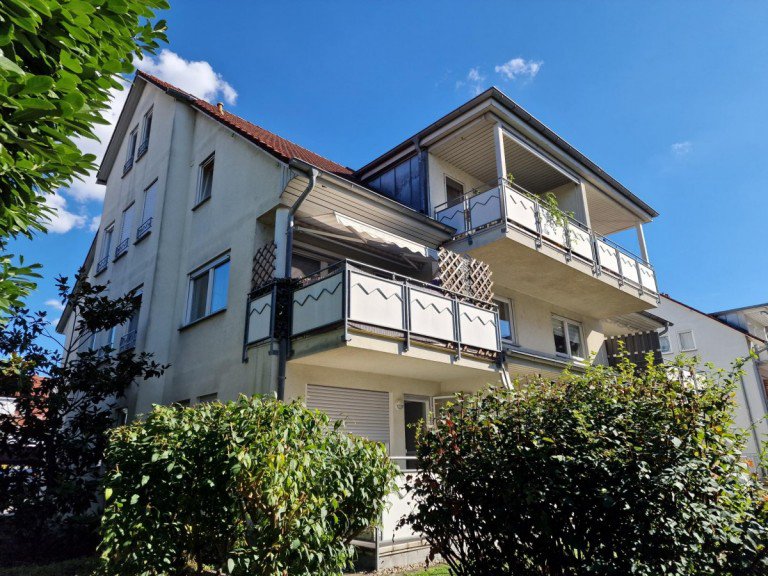 Ansicht Gartenseite Endingen am Kaiserstuhl Etagenwohnung VERKAUFT: Moderne und Sonnige Eigentumswohnung mit hochwertiger Ausstattung in ruhiger Lage!